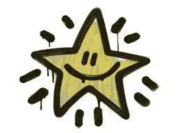 Graffiti Shining Star (Tracer Yellow) - Preço e onde comprar no CS2