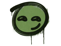 Graffiti Smirk (Battle Green) - Preço e onde comprar no CS2