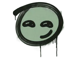 Graffiti Smirk (Cash Green) - Preço e onde comprar no CS2