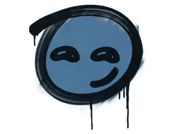 Graffiti Smirk (Monarch Blue) - Preço e onde comprar no CS2