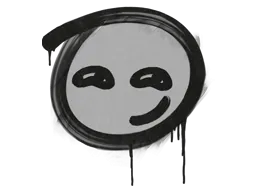 Graffiti Smirk (Shark White) - Preço e onde comprar no CS2