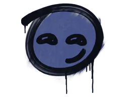 Graffiti Smirk (SWAT Blue) - Preço e onde comprar no CS2