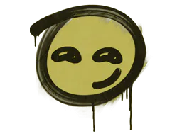 Graffiti Smirk (Tracer Yellow) - Preço e onde comprar no CS2