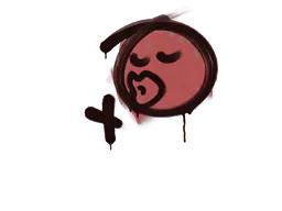 Graffiti Smooch (Blood Red) - Preço e onde comprar no CS2