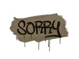 Graffiti Sorry (Dust Brown) - Preço e onde comprar no CS2