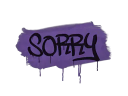 Graffiti Sorry (Monster Purple) - Preço e onde comprar no CS2