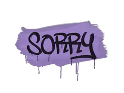 Graffiti Sorry (Violent Violet) - Preço e onde comprar no CS2