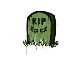 Graffiti Tombstone (Battle Green) - Preço e onde comprar no CS2