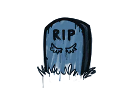Graffiti Tombstone (Monarch Blue) - Preço e onde comprar no CS2