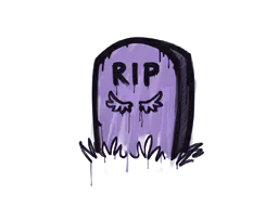 Graffiti Tombstone (Violent Violet) - Preço e onde comprar no CS2