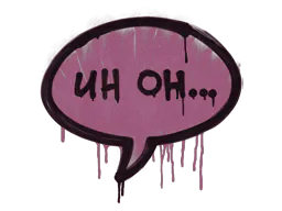 Graffiti Uh Oh (Princess Pink) - Preço e onde comprar no CS2