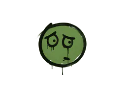 Graffiti Worry (Battle Green) - Preço e onde comprar no CS2