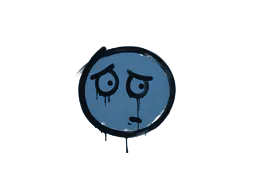 Graffiti Worry (Monarch Blue) - Preço e onde comprar no CS2