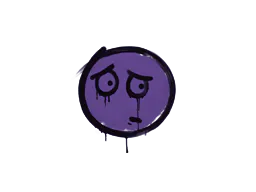 Graffiti Worry (Monster Purple) - Preço e onde comprar no CS2