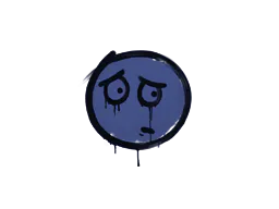 Graffiti Worry (SWAT Blue) - Preço e onde comprar no CS2