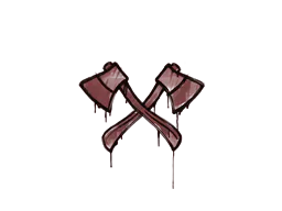 Graffiti X-Axes (Brick Red) - Preço e onde comprar no CS2