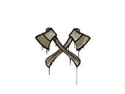 Graffiti X-Axes (Dust Brown) - Preço e onde comprar no CS2