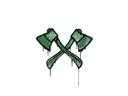 Graffiti X-Axes (Jungle Green) - Preço e onde comprar no CS2