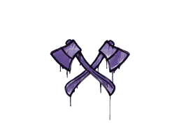 Graffiti X-Axes (Monster Purple) - Preço e onde comprar no CS2