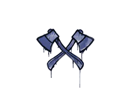 Graffiti X-Axes (SWAT Blue) - Preço e onde comprar no CS2