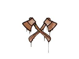 Graffiti X-Axes (Tiger Orange) - Preço e onde comprar no CS2