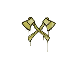 Graffiti X-Axes (Tracer Yellow) - Preço e onde comprar no CS2