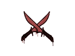 Graffiti X-Knives (Blood Red) - Preço e onde comprar no CS2