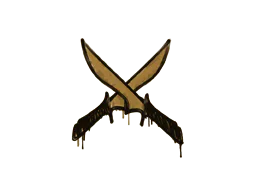 Graffiti X-Knives (Desert Amber) - Preço e onde comprar no CS2
