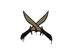 Graffiti X-Knives (Dust Brown) - Preço e onde comprar no CS2