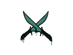 Graffiti X-Knives (Frog Green) - Preço e onde comprar no CS2