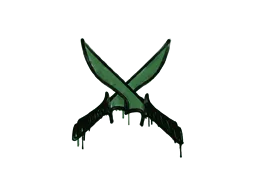 Graffiti X-Knives (Jungle Green) - Preço e onde comprar no CS2