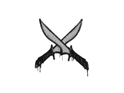 Graffiti X-Knives (Shark White) - Preço e onde comprar no CS2