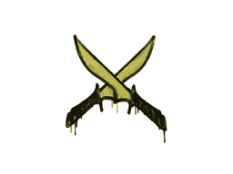 Graffiti X-Knives (Tracer Yellow) - Preço e onde comprar no CS2