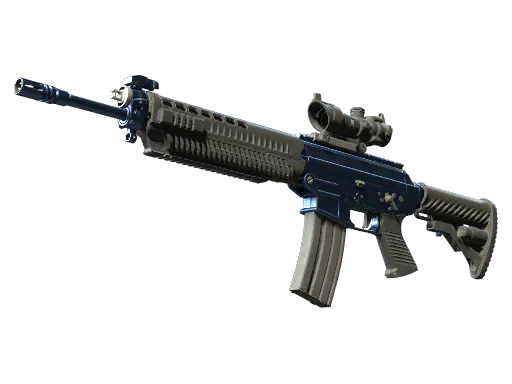 SG 553 Anodized Navy Factory New - Preço e onde comprar no CS2
