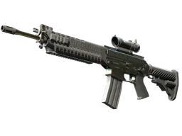 SG 553 | Army Sheen (Field-Tested) — skin CS2