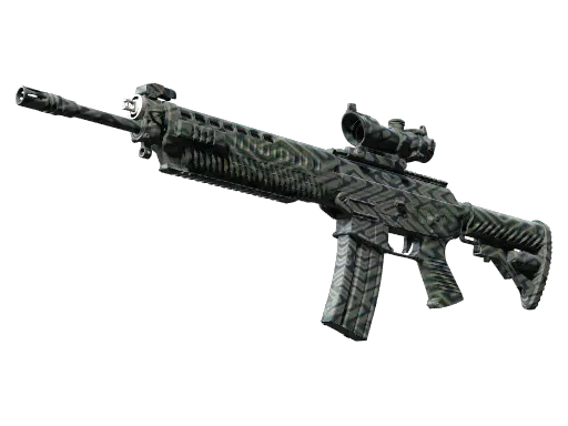 SG 553 Barricade Minimal Wear - Preço e onde comprar no CS2