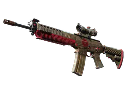 SG 553 | Berry Gel Coat (Field-Tested) — skin CS2