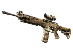 SG 553 | Bleached (Field-Tested) — skin CS2