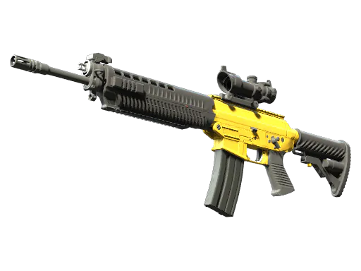 SG 553 Bulldozer Minimal Wear - Preço e onde comprar no CS2
