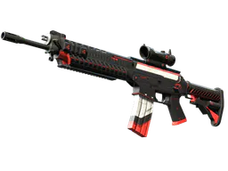 SG 553 | Cyrex (Minimal Wear) — skin CS2