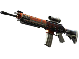 SG 553 Danger Close Factory New - Preço e onde comprar no CS2