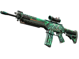 SG 553 Dragon Tech Factory New - Preço e onde comprar no CS2