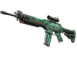 SG 553 | Dragon Tech (Field-Tested) — skin CS2
