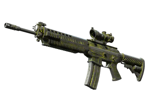 SG 553 Gator Mesh Battle-Scarred - Preço e onde comprar no CS2