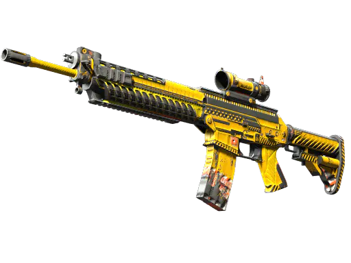 SG 553 Hazard Pay Well-Worn - Preço e onde comprar no CS2