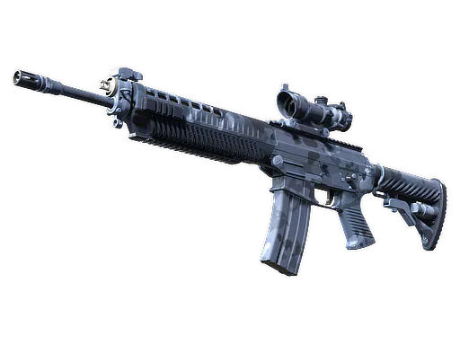 SG 553 Night Camo Minimal Wear - Preço e onde comprar no CS2