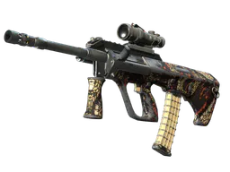 AUG | Snake Pit (Well-Worn) — skin CS2