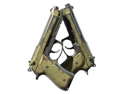 Souvenir Dual Berettas Colony Battle-Scarred - Preço e onde comprar no CS2