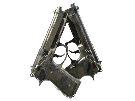 Souvenir Dual Berettas Stained Battle-Scarred - Preço e onde comprar no CS2