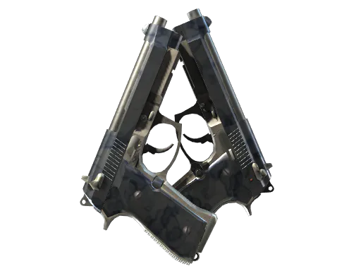 Souvenir Dual Berettas Stained Minimal Wear - Preço e onde comprar no CS2